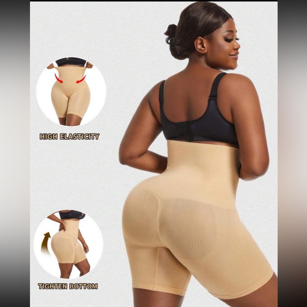 👚High Waist Shaper Shorts Underwear Panty Shapers
Color: Nude Size 2XL